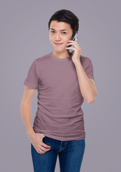 Mauve Premium 160 GSM Unisex Round Neck