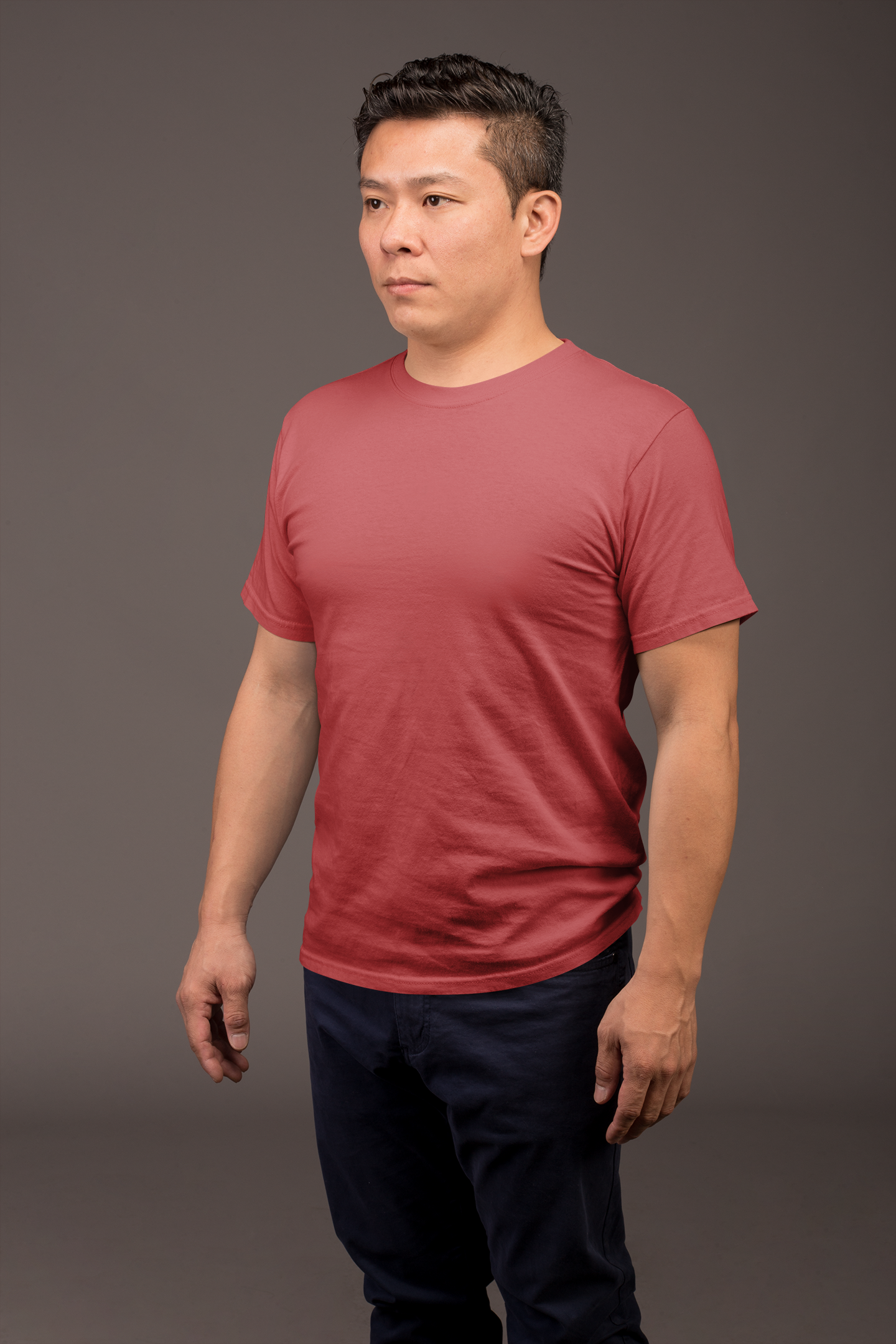 Red Premium 160 GSM Unisex Round Neck
