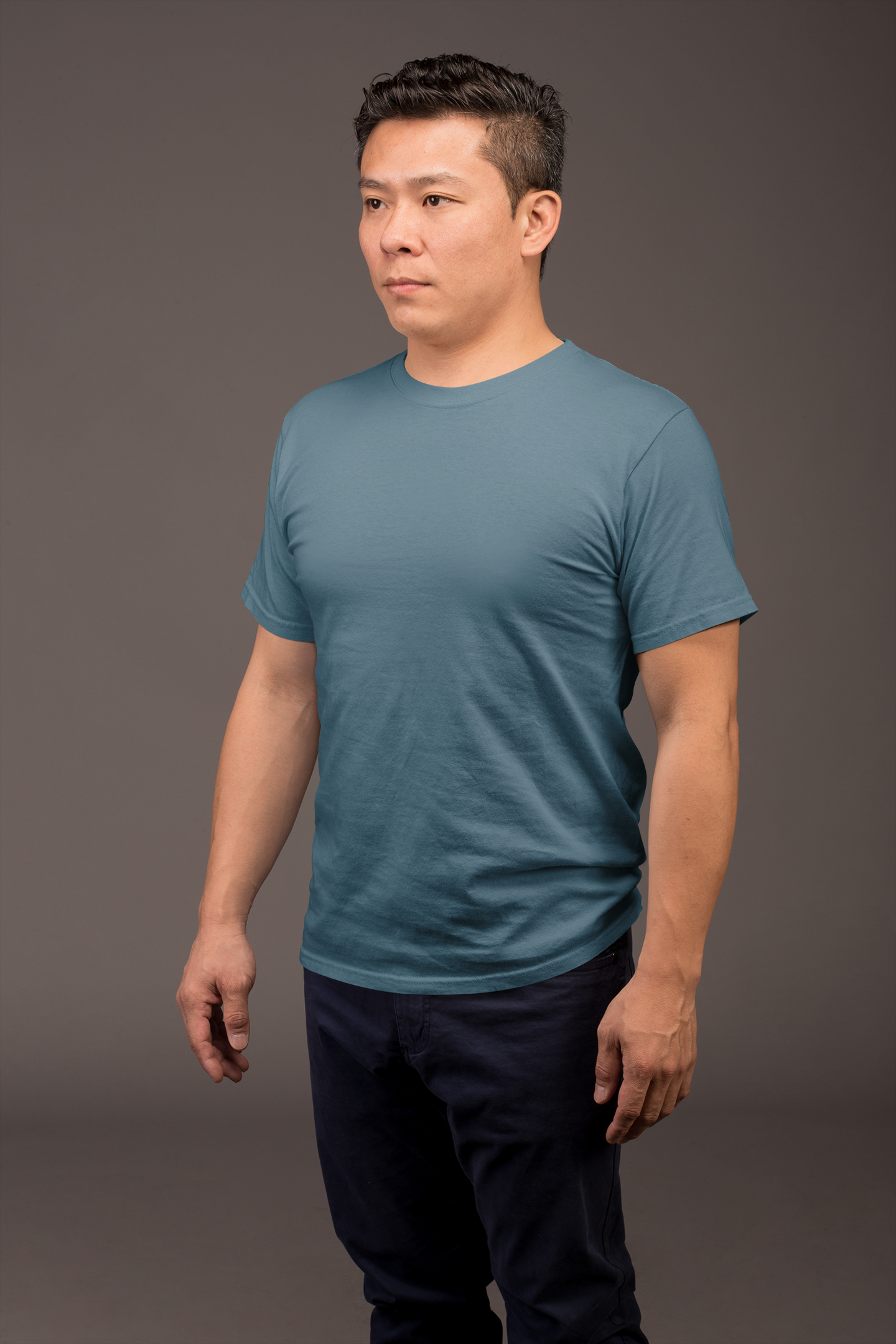 Petrol Blue Premium 160 GSM Unisex Round Neck