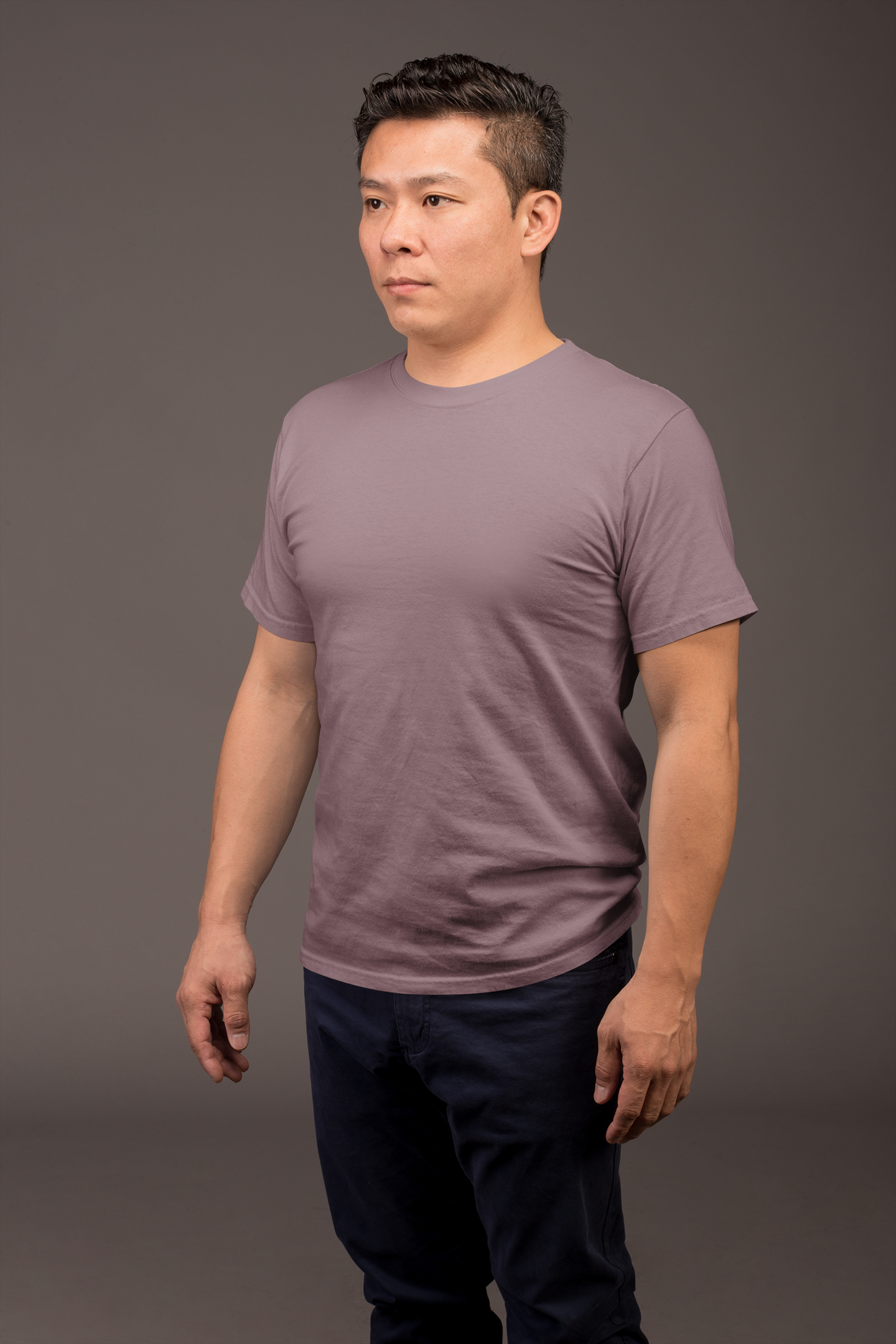 Mauve Premium 160 GSM Unisex Round Neck