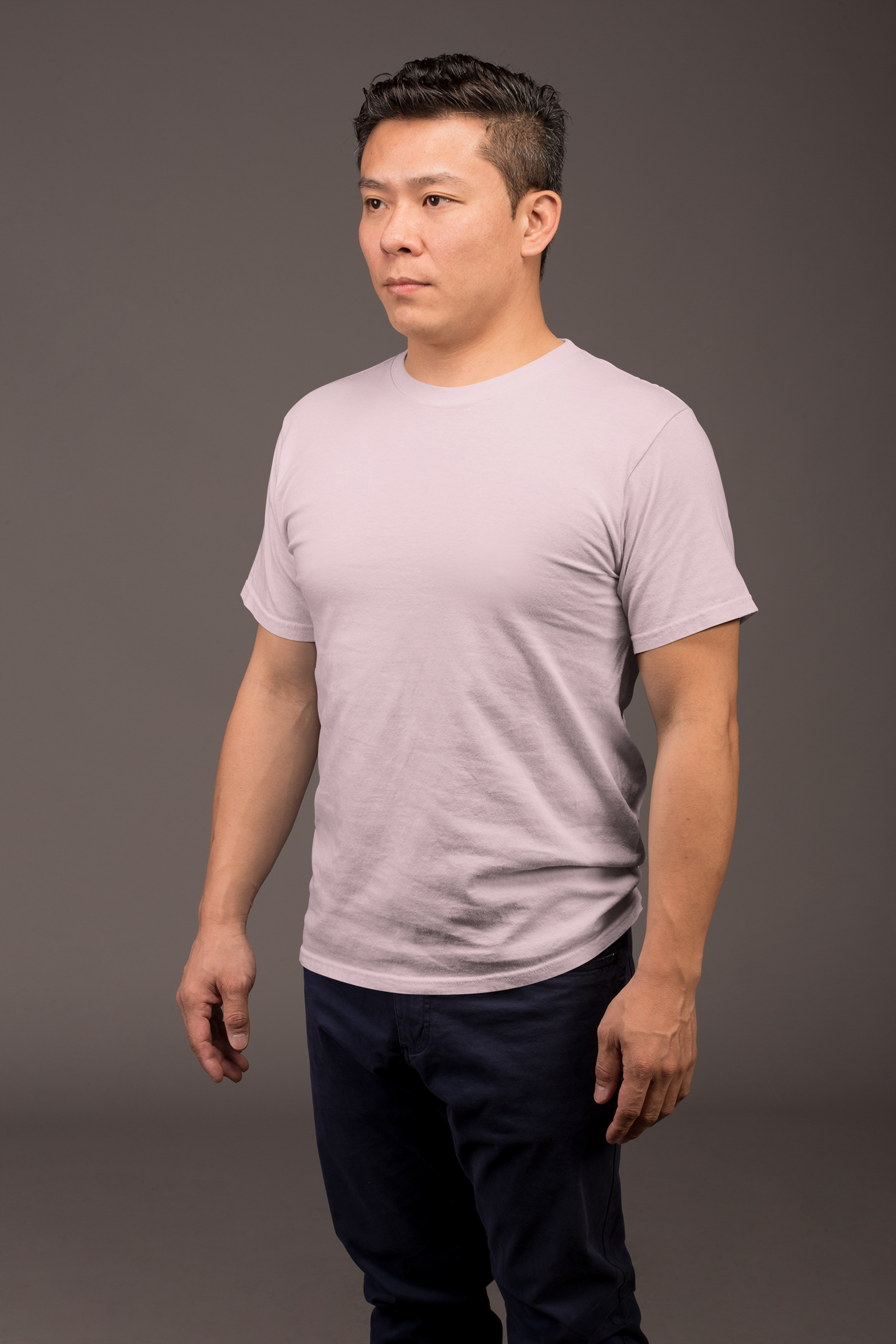 Soft pink Premium 160 GSM Unisex Round Neck