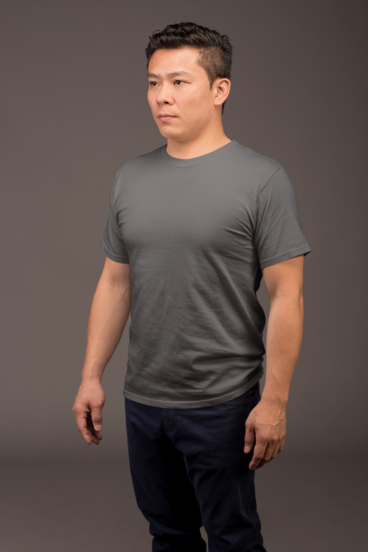 Asphalt Premium 160 GSM Unisex Round Neck