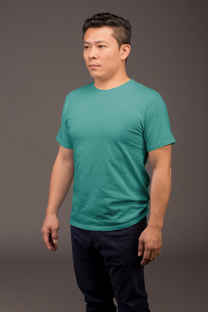 Teal Premium 160 GSM Unisex Round Neck