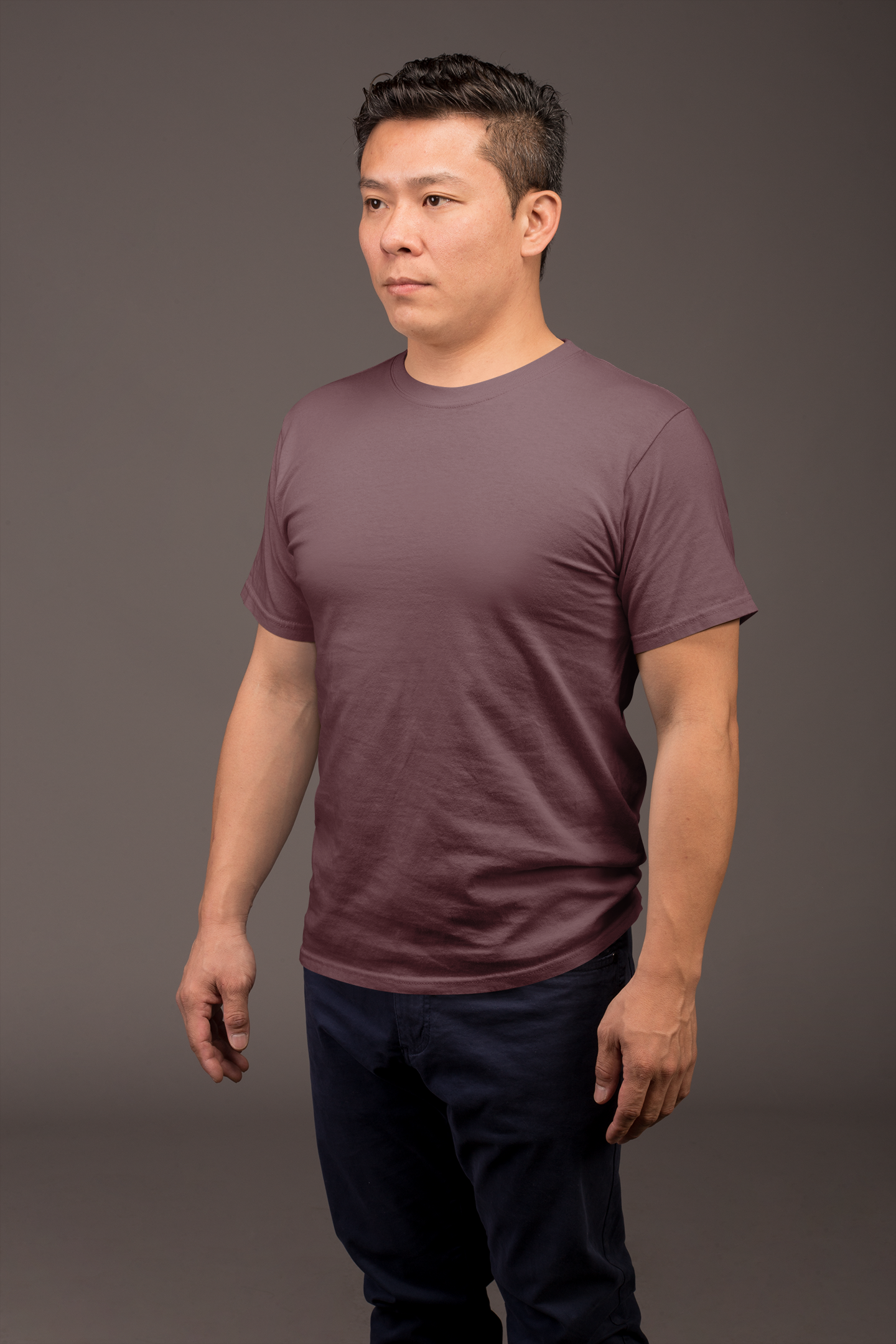 Maroon Premium 160 GSM Unisex Round Neck