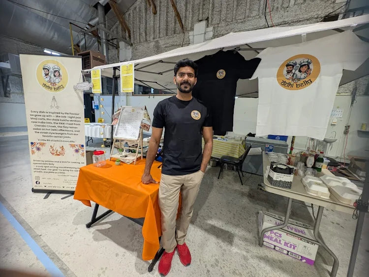 Customer wearing Dyemension T-shirt